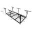 Supports de rangement pour plafond, tablettes métalliques réglables, capacité de 600 lb pour une organisation verticale-1456691245-1456691408