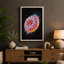 Donut Explosion Modern 1 Piece Wrapped Canvas Wall Art-1831636990-1831636964
