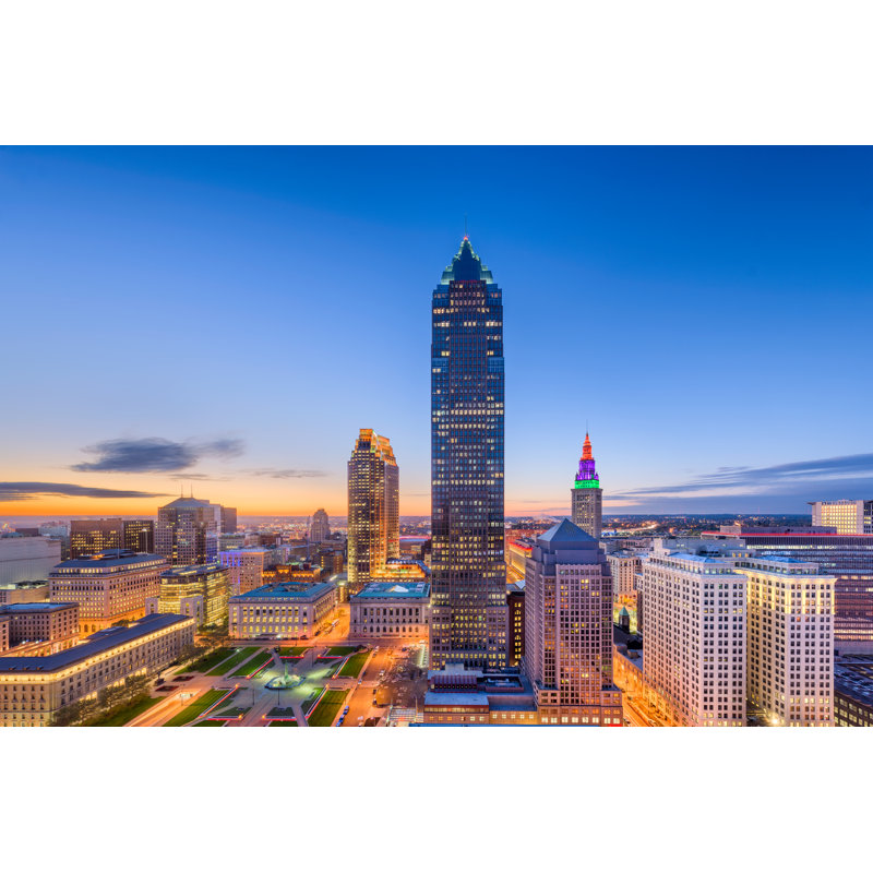 Photographie de Trunell Cleveland Ohio sur toile par Sean Pavone, H 8 po x l 12 po