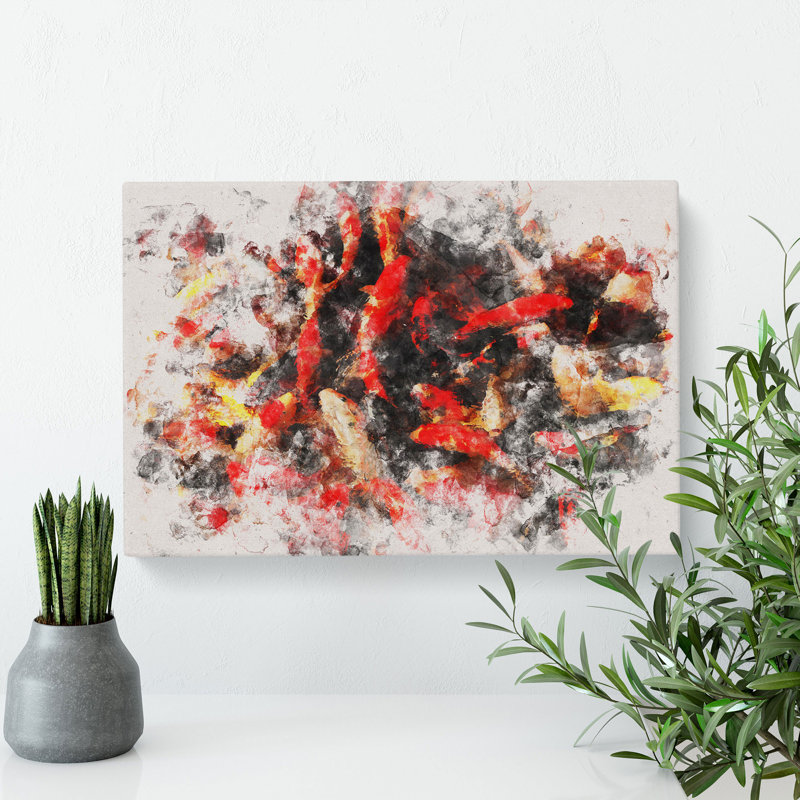 Many Fish - Wrapped Canvas, 40cm H x 60cm W x 3cm D
