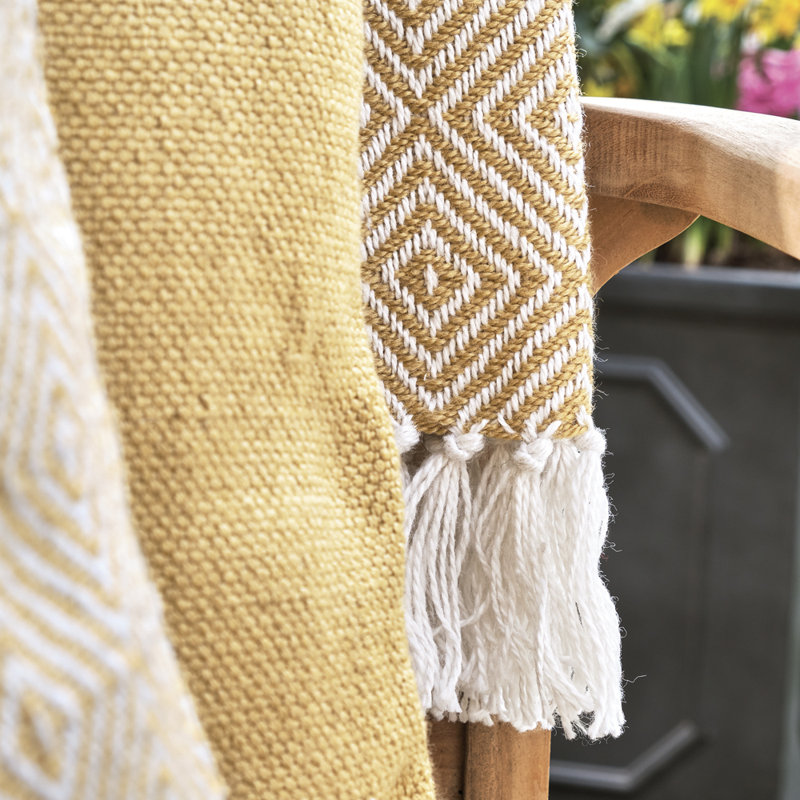 Stauton Throw Blanket, Gold