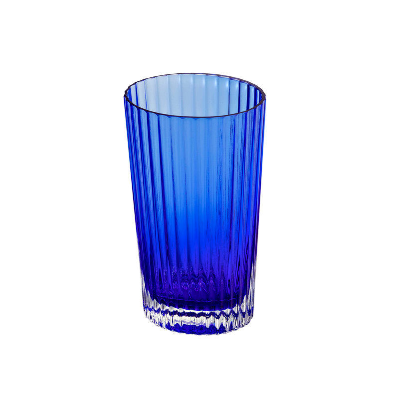 Nastri Drinking Glass, Blue