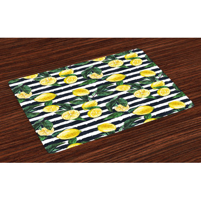 Jahn Fresh Lemons Placemat