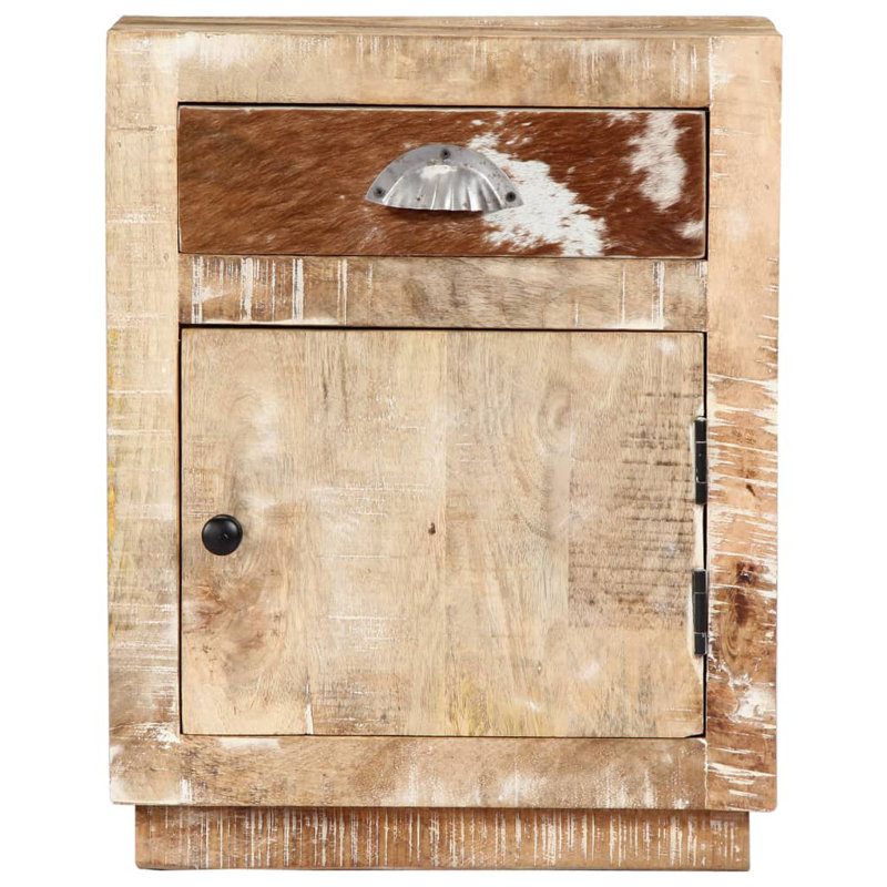 Deja 40cm W Solid Wood Bedside Table
