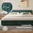 Chenille Upholstered Platform Bed Frame With Padded Headboard And Storage Drawer-1450864435-1450864398