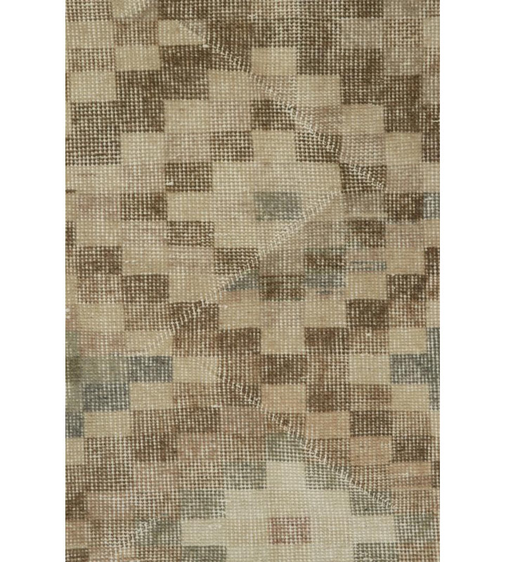 One-of-a-Kind Runner 4' X 10' Hand Knotted Area Rug