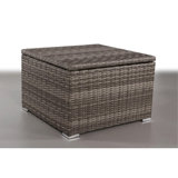 Charming Fully Assembled Outdoor Storage Table For Stylish Entertaining