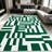 1PC Geometric Maze Green White Abstract area rugs for Living Room, Soft and Comfortable, Suitable for all seasons, easy-to-maintain, machine washable Indoor floor mat, Under Table Farmhouse suitable for Dining Table, Bedroom, Kitchen Entryway, Patio,-1046327574