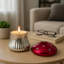 Sagebrook Home 6" 12 Oz Mushroom Candle-1202211691