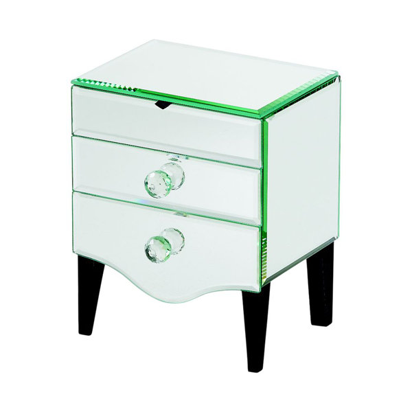 House of Hampton® Hera Mirror Jewelry Box   Wayfair House of Hampton® Hera Mirror Jewelry Box   Wayfair