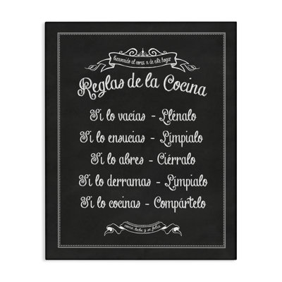 Art mural Re Douglas de la Cocina par lettré et doublé