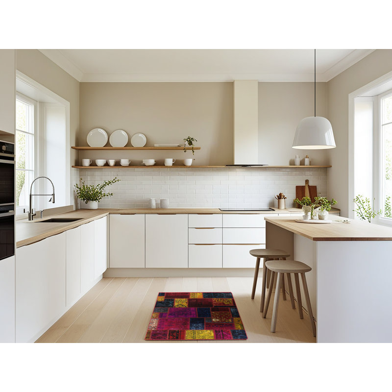 Abstract Indoor Rug, Rectangle 2' x 3'