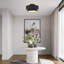 Grand luminaire semi-encastré 3 lumières Bainbridge