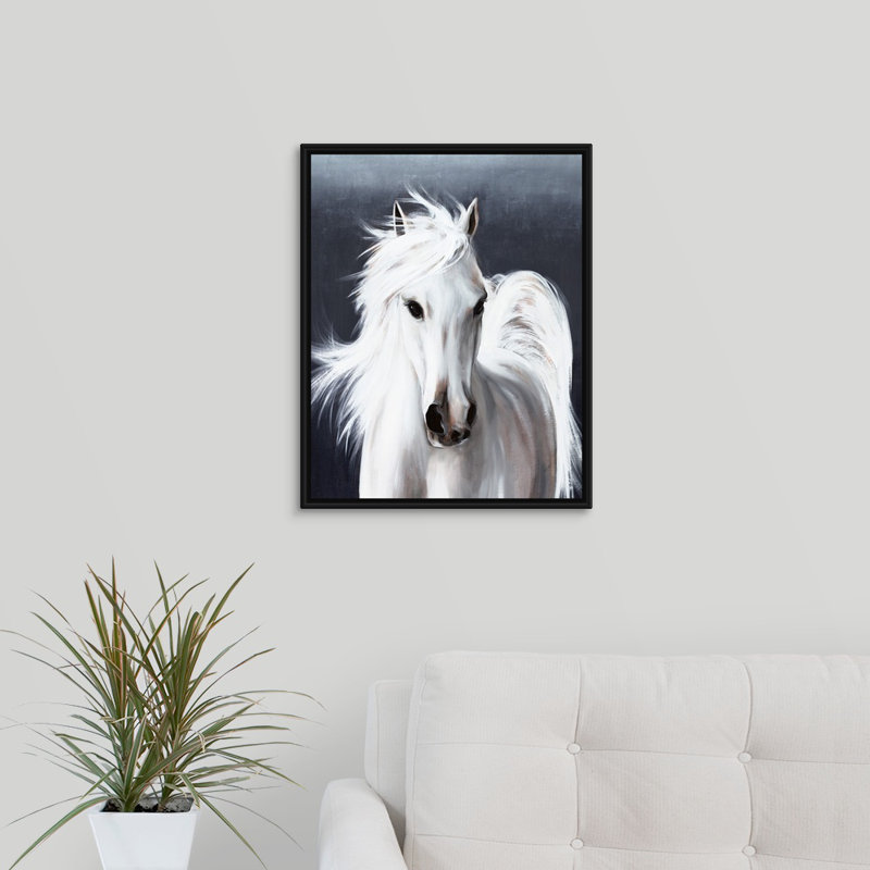 « dallas »-reproduction d’art sur toile, H 21,7 po x l 17,7 po x p 1,75 po, Cadre flottant noir
