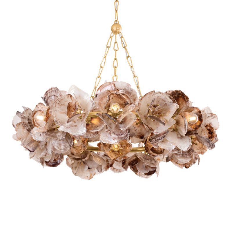Galle Chandelier, 104" H x 40" W x 40" D, 14 Lights