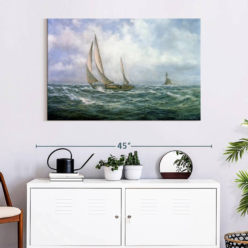 Mehar Fastnet Abeam, 26" H x 39" W