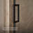 Statement76" H Pivot Shower Door With 5/16"-Thick Glass-115312545
