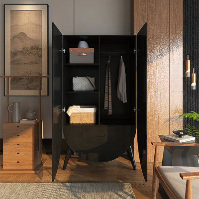 Bedroom simple home art wardrobe