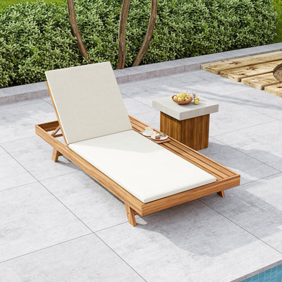 Ensemble de méridienne avec coussin de 2 po d'épaisseur, espace disponible sur un côté