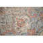 Tapis traditionnel gris à motif floral