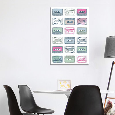 Cassettes - Print on Canvas