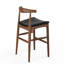 Tabouret de bar et de comptoir en cuir Ardo-44447988-44447991