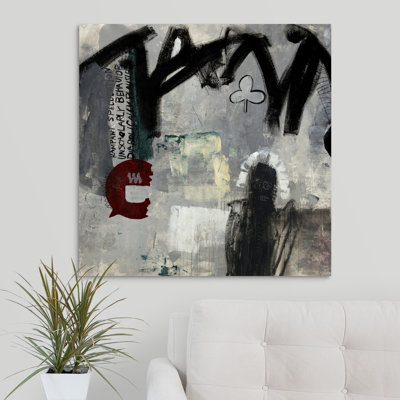 « unécoliered », peinture sur toile