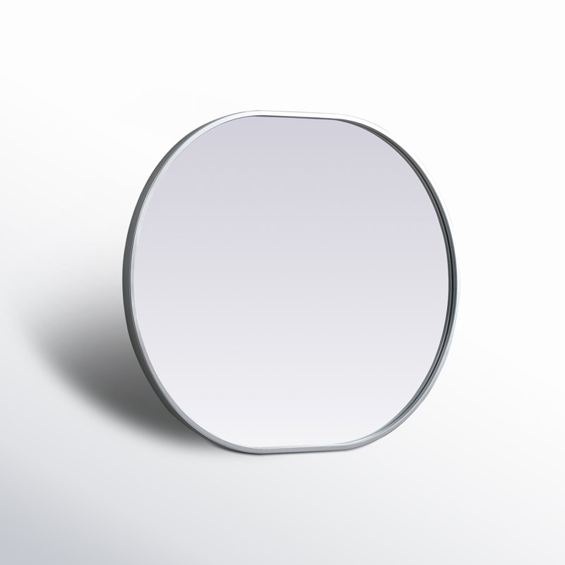 Miroir mural Sabine, Argent, 30 po x 24 po