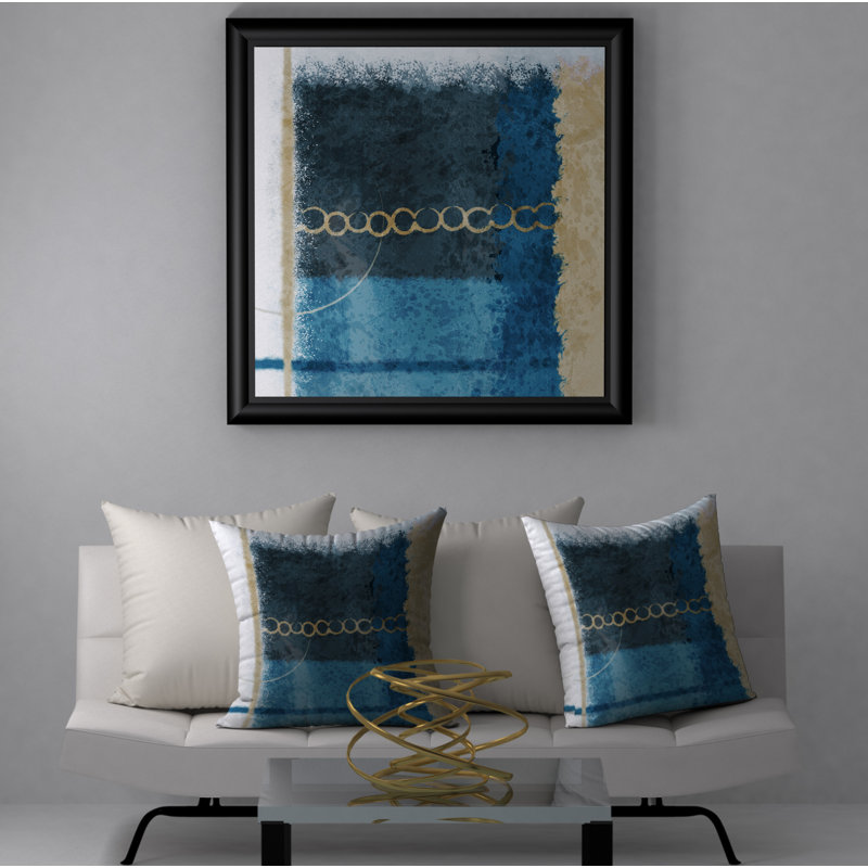 Housse de coussin décorative carrée flair fair, 24" X 24"