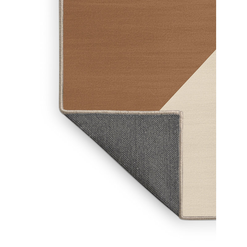 Tapis doux moelleux Elina Gymnastic Balance Beam - beige, 8 x 10