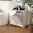 Dual Laundry Hamper Cabinet ,Wood Bathroom Laundry Hamper With Tilt-Out Design-1374278474