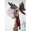  Recycled Wood and Iron Moose 65" H Handcrafted Rustic Decorative Accent