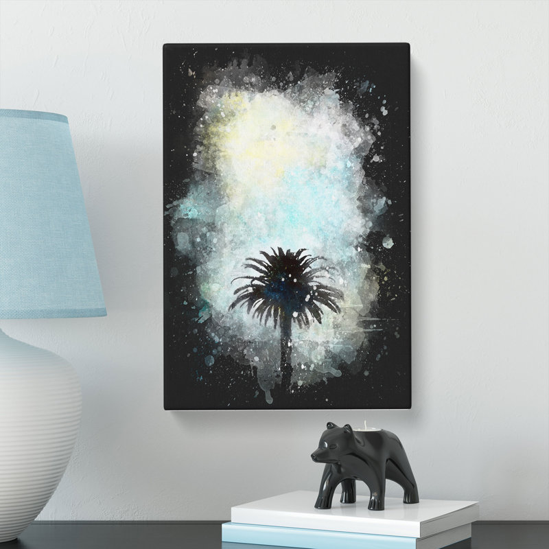 Palm Tree in California - Wrapped Canvas, 76cm H x 50cm W x 3cm D