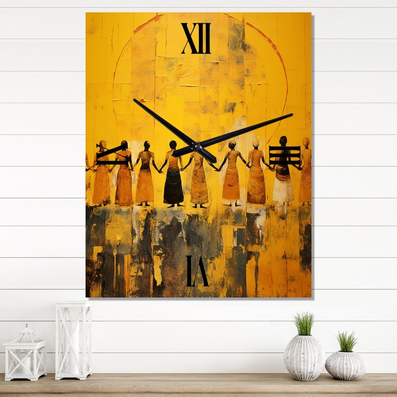 Clariano - Horloge murale moderne de l'hindouisme, Moyen