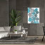 «Boho Beautiful 2 Blue» par Moira Hershey, art mural sur toile-1163592478