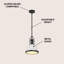 Luminaire suspendu en forme de cloche à 1 lumière Staub-1244594576-1315687135