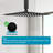 Rain Fixed Shower Head 1.8 GPM GPM-88594015