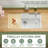 33"L x 19"W Undermount/Drop In Fireclay Workstation Kitchen Sink White Single Bowl
