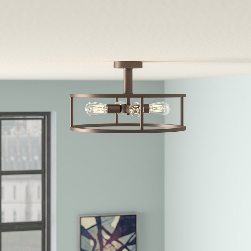 New Harbor Semi Flush Mount