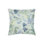 Aqua Blue Tropical Paradise Linen Pillow 14x20 with Down Insert
