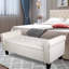 Banc de rangement rembourré à l'extrémité du lit-1329925277-1333167804