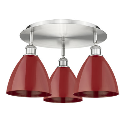 Plafonnier encastré 3 lumières 7,5 po Allare