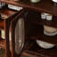 Buffet en bois manufacturé et brun rougeâtre-132392390