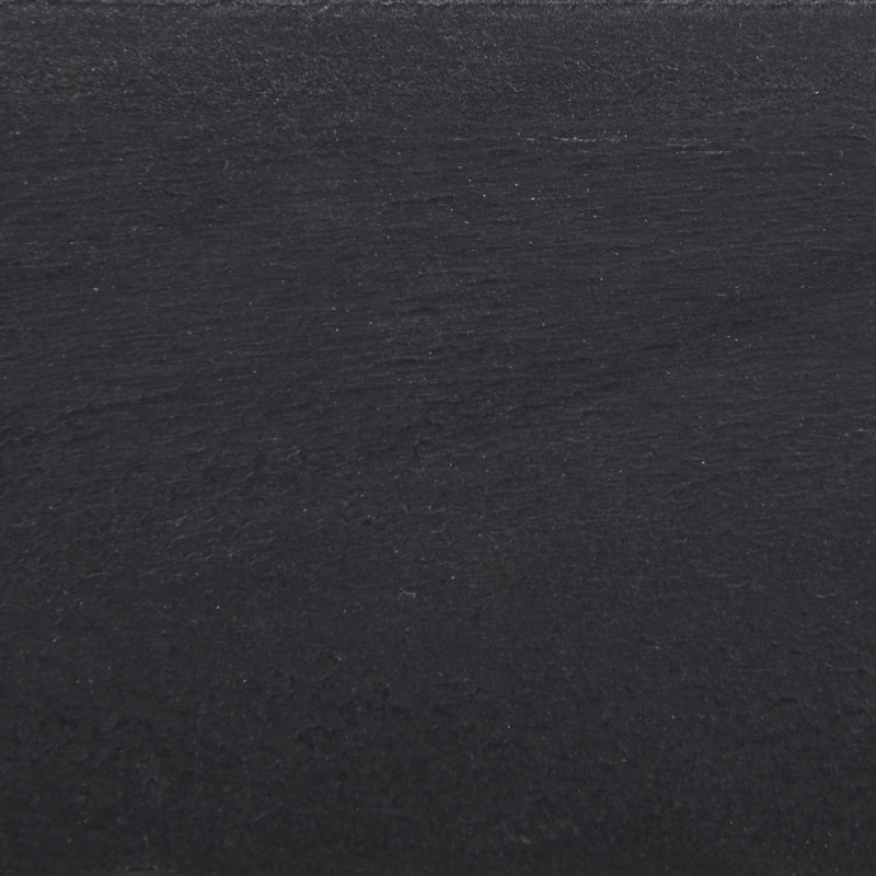 Trey Glass Top Single Coffee Table, Black