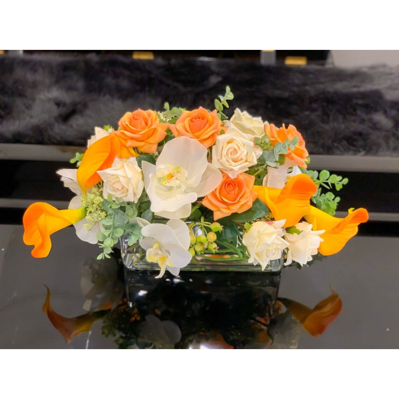 Hydrangea Arrangement in Vase