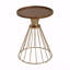 Table d'appoint en pin rétro
