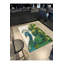 Tapis décoratif à motif paon-100124493