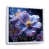 White Floater Framed
