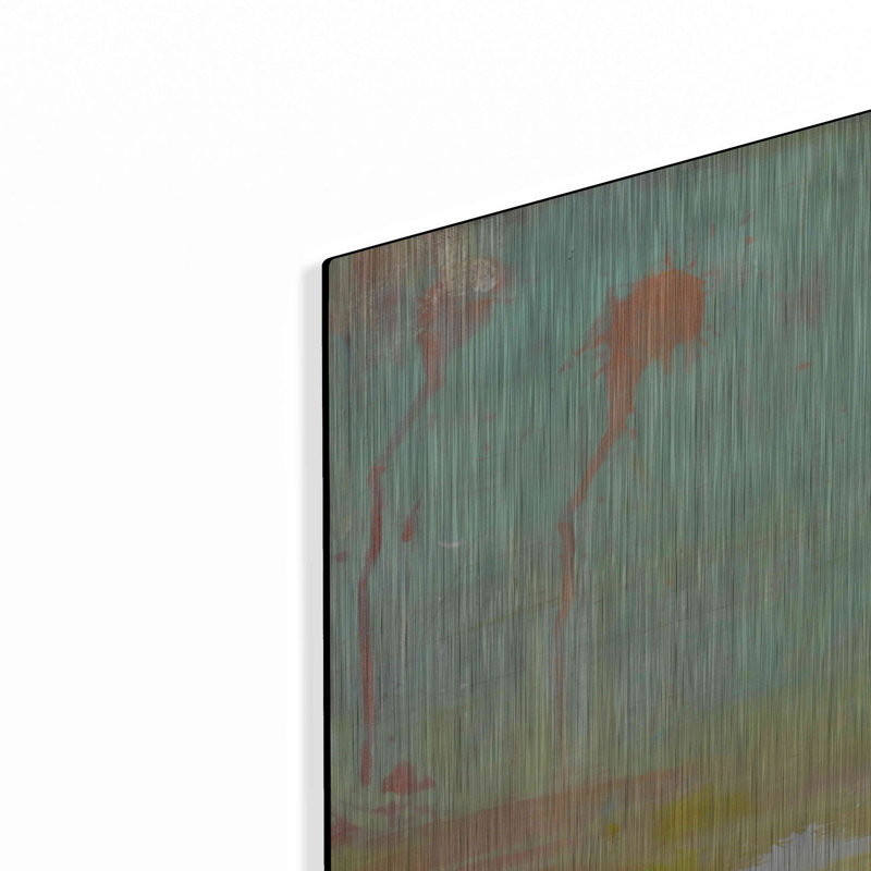 Art mural en métal «Sugar Bay I» par Erin Ashley, Brayden Studio®, H 48 po x l 16 po