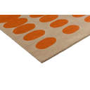 Orla Kiely OR Optical Oval Orange/Sand 157703 | Perigold